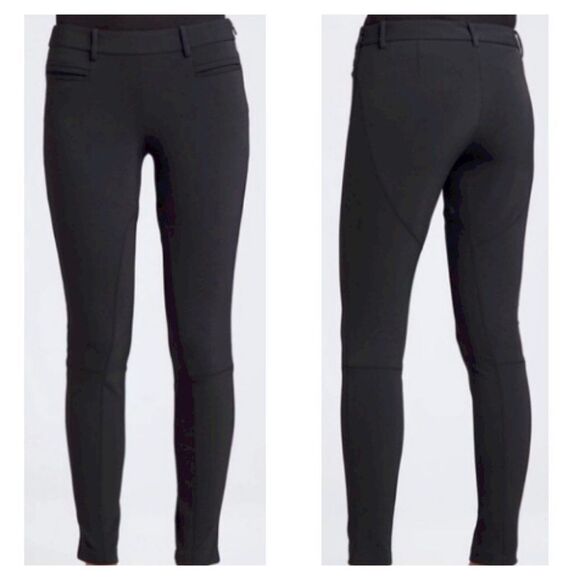 Theory Junius Mandatory Stretch Pants Trousers Dark Gray Size 6 - Picture 1 of 13
